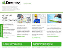 Tablet Screenshot of demilec.org